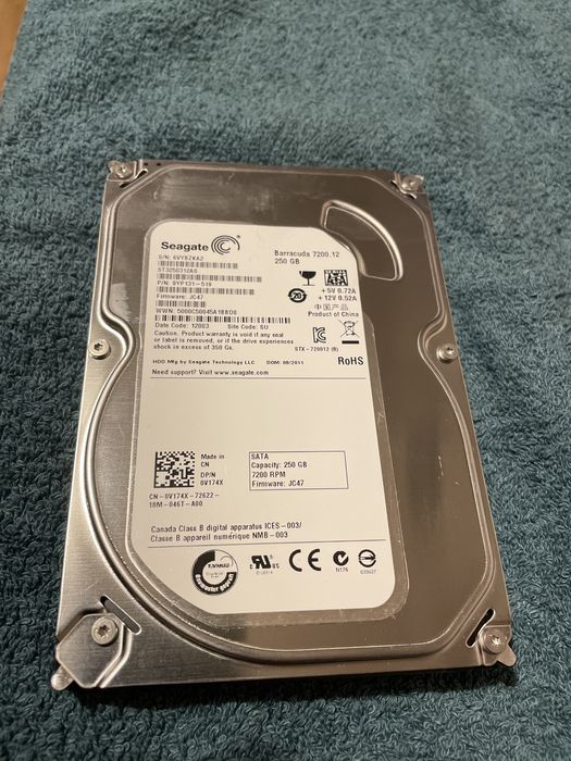 Hard Disk 250 GB SATA 3