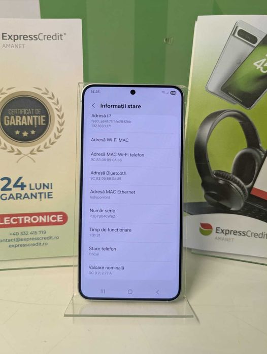 Telefon Samsung Galaxy S25 [B.60823-Tataras] Garantie 2 ani! 2700 Lei