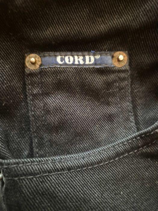 дънков панталон черен за едър мъж XXXL, нов, марка CORD original jeans