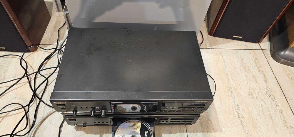 Deck Technics RS-BX646 Direct Drive, 3 capete, poze reale, test video