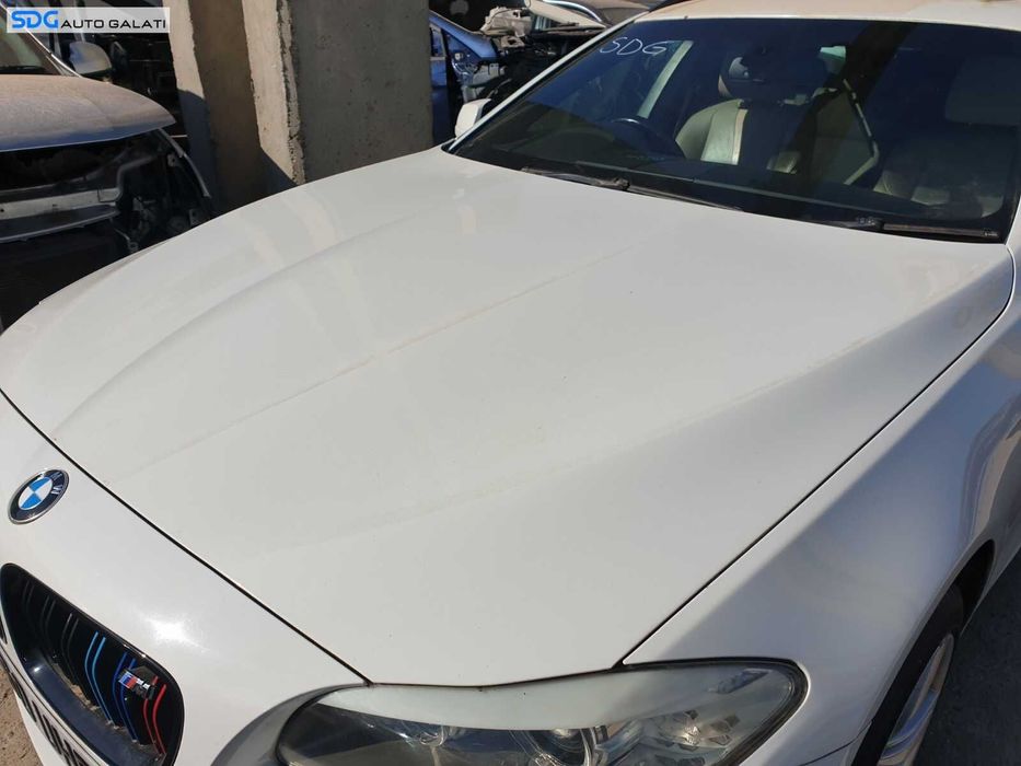 Capota Motor BMW Seria 5 F10 F11 2009 - 2017 Culoare 300 Alpinweiss [C5243]