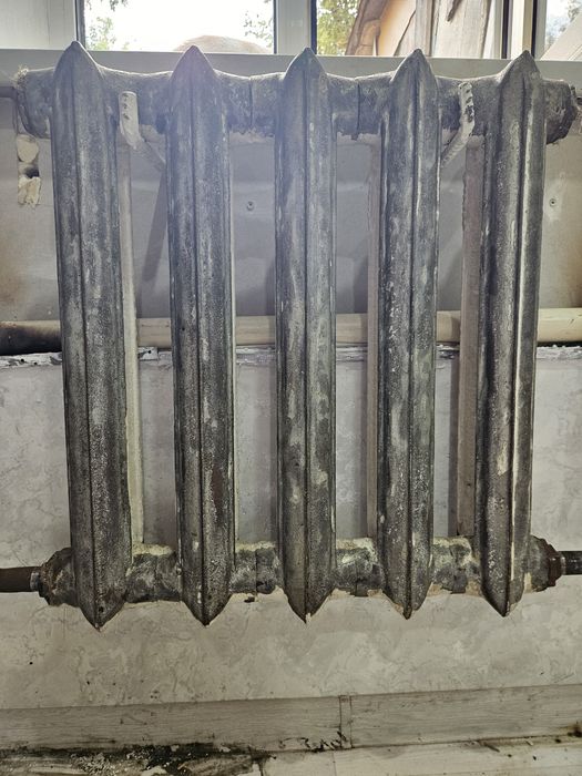 Чугунная батарея 5 секций