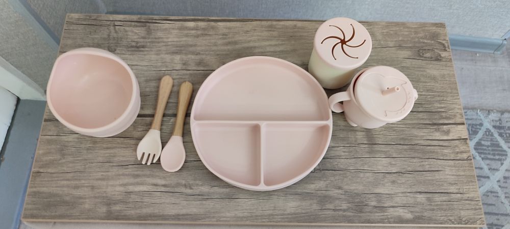 Силиконовая посуда для детей