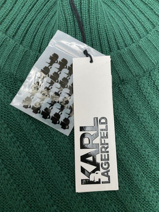 Pulover din lână Karl Lagerfeld nou cu eticheta