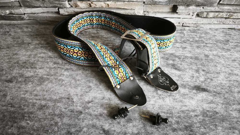 Curea piele ACE - Made in SUA chitara strap locks Premium