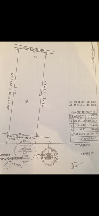 Teren de vânzare 5H tancabesti