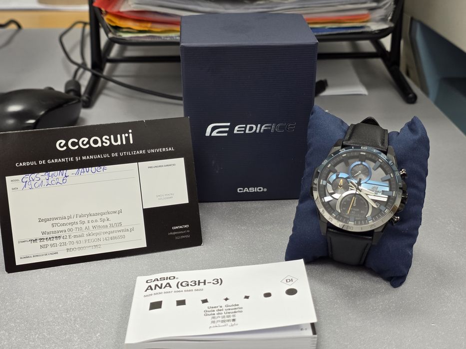 Vând sau schimb ceas Casio Edifice EQS-940NL  Solar