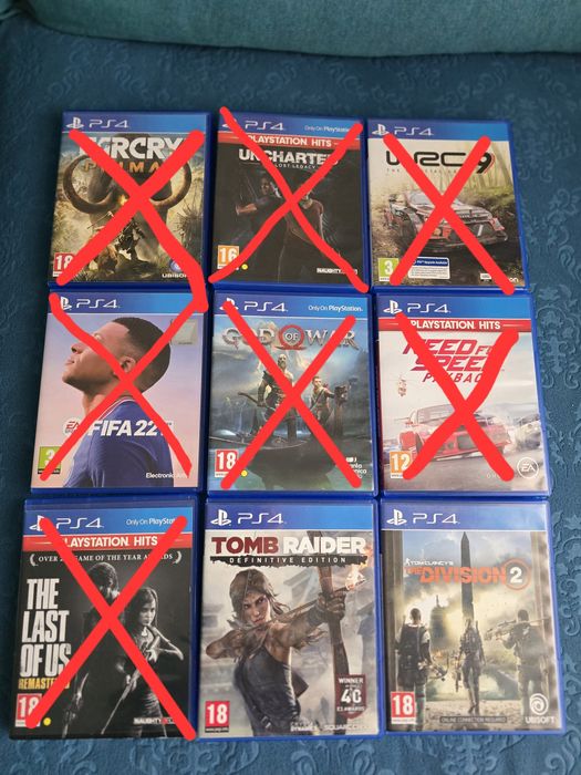 Игри PS4 различни видове