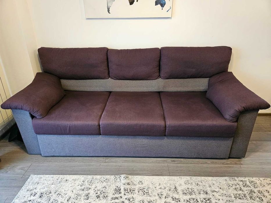 Canapea extensibila 3 locuri stofa