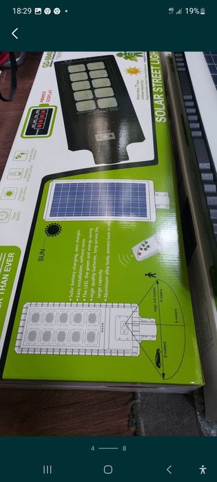 Panou solar 400W.cu senzor miscare.