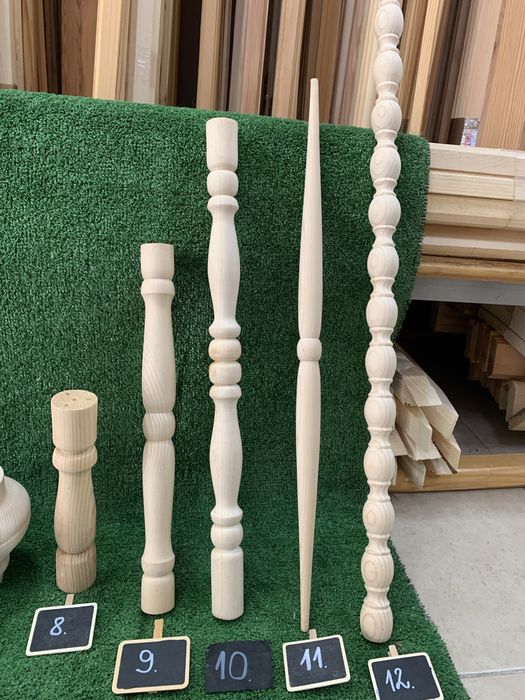 Струговани детайли за парапет,дистанционери