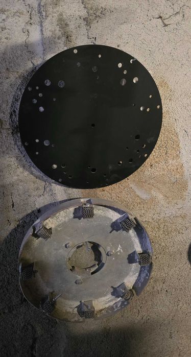 Platan Disc suport tragator slefuitor monodisc beton Wirbel Columbus