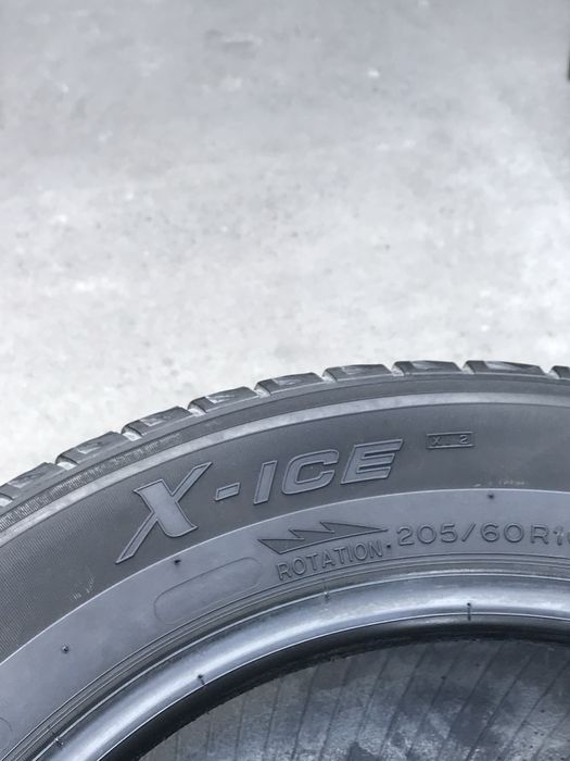 Michelin 205/60/16 2 шт Xice 2 шт Алпина