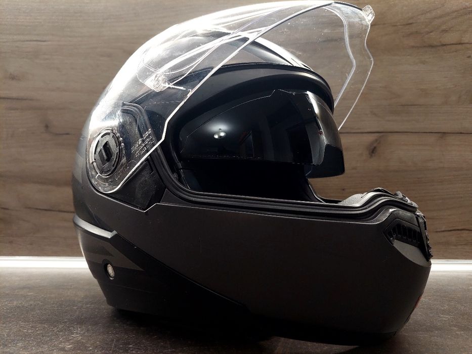 Nolan N104 каска размер S – flip-up, тъмен визьор
Продав