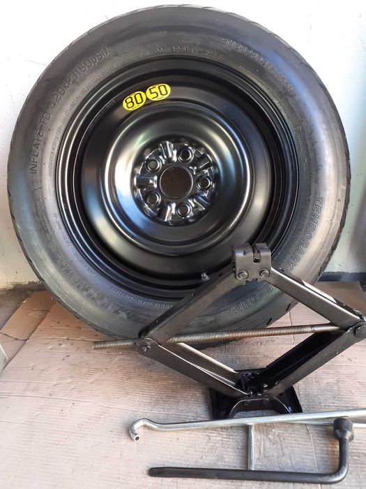 Roata rezerva SLIM cric TOYOTA RAV4, Corolla Cross, LEXUS NX, RX