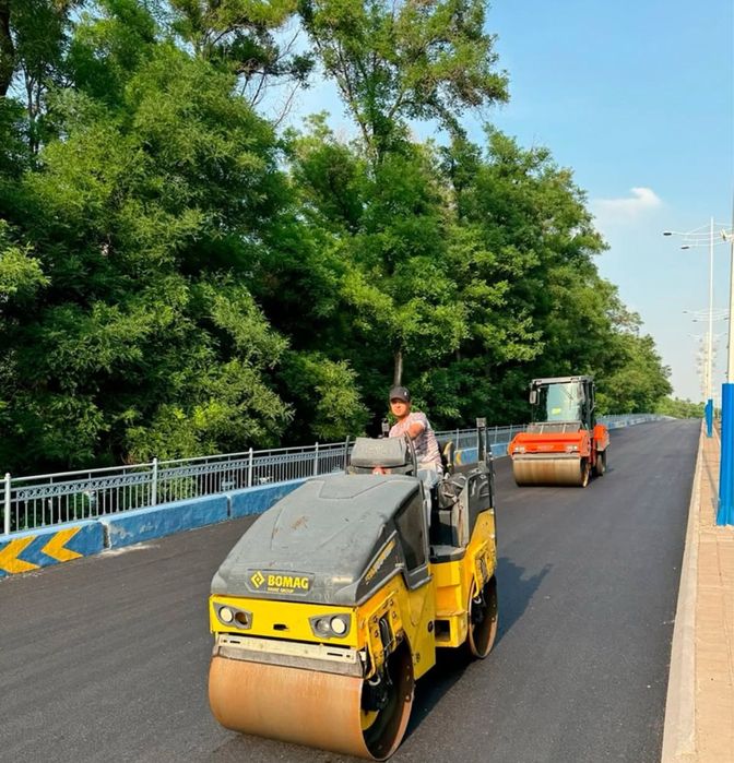 Укладка асфальта/ Asfalt yozish / 50 000 som dan kv/m