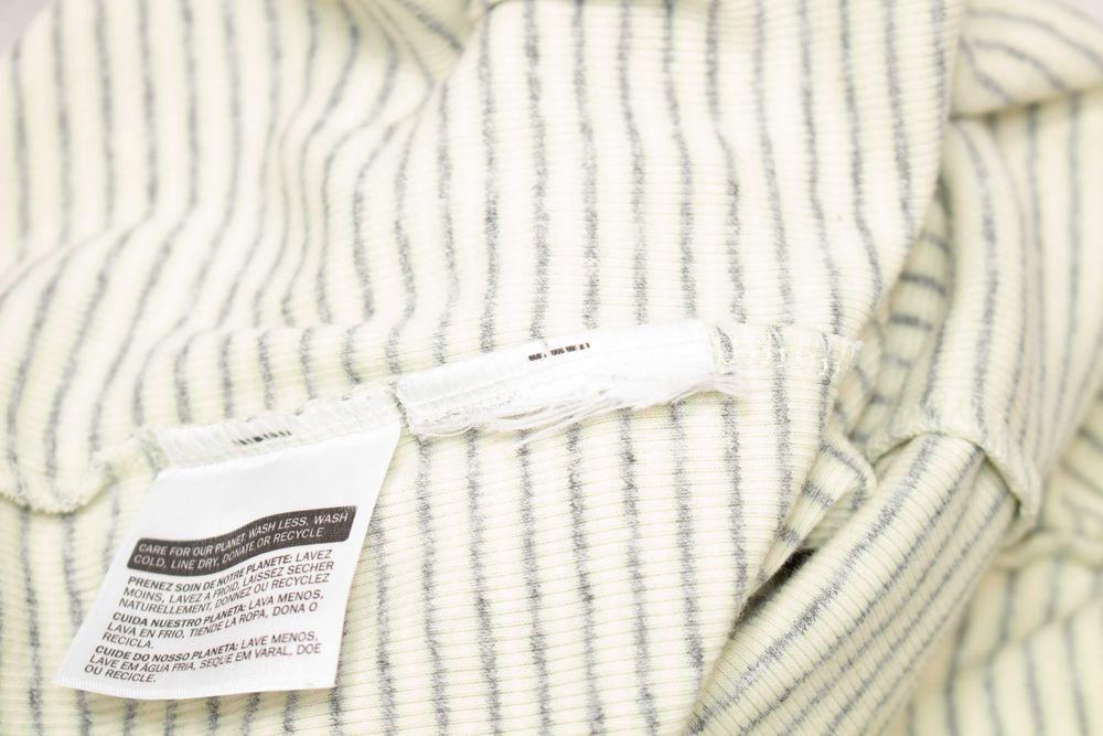 Levi's оригинална дамска тениска рипс зелено райе лого S