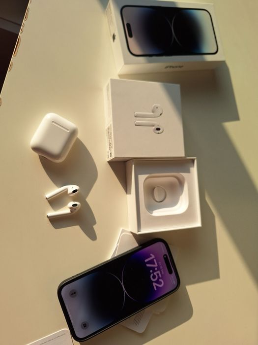 Iphone 14 pro 128 gb + airpods 2nd gen