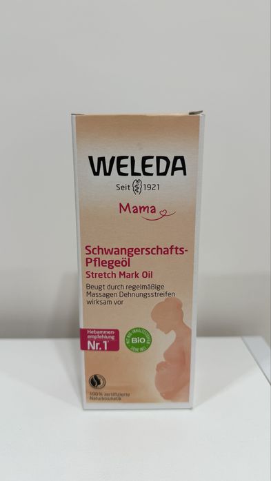 Weleda масло от растяжек