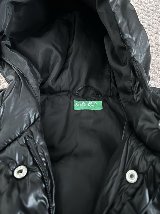 BENETTON черно яке-рокля размер ХС