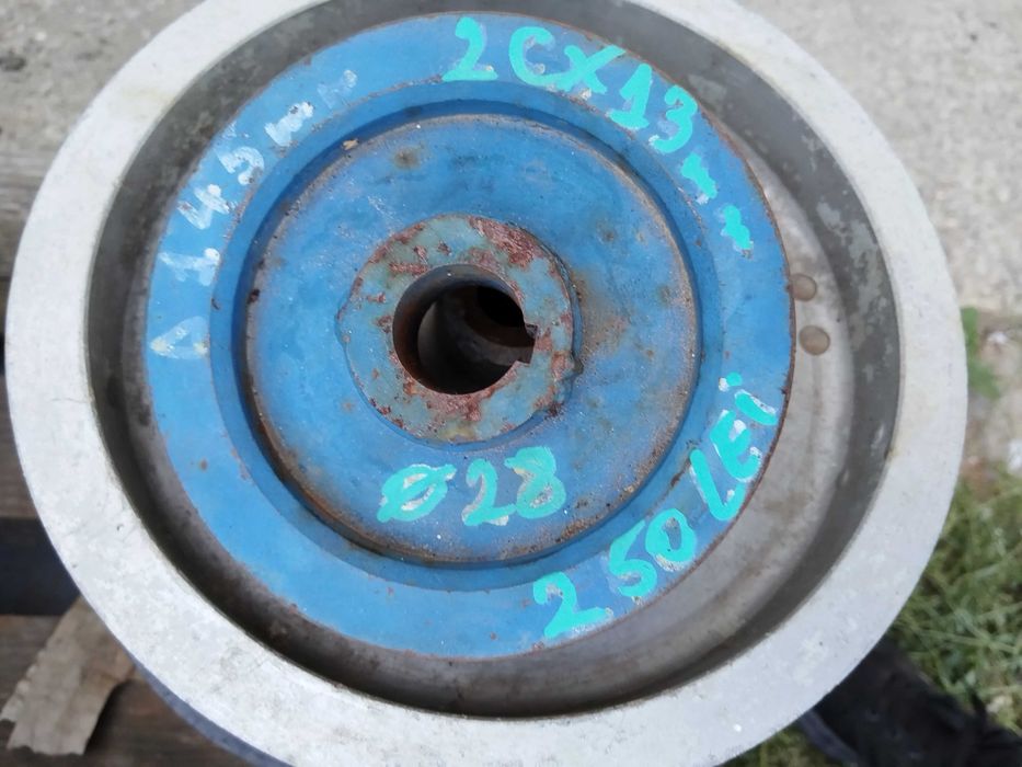 Fulie cu doua curele de 13 mm