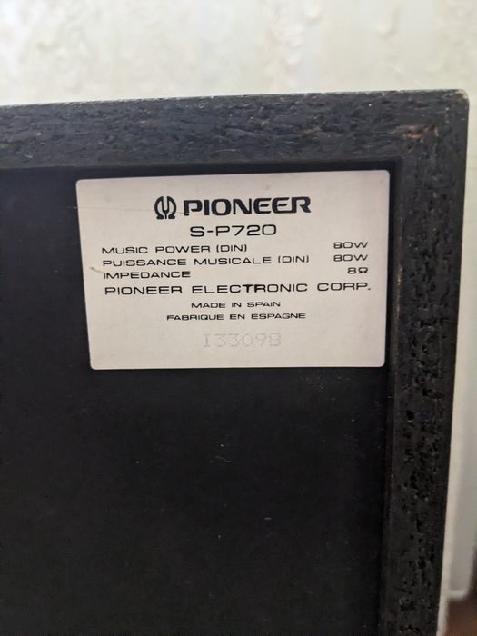Pioneer колонки б/у