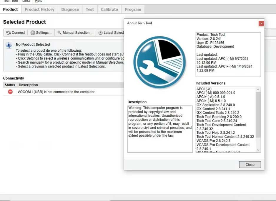 Volvo Premium Tech Tool 2024 2025 Licență Permanentă Full Software!