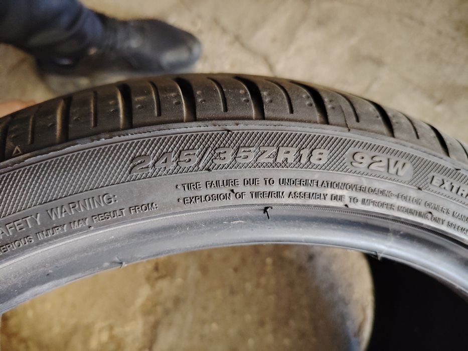 245/35 R18 GoodRide de vară cu buză pt protecția jantelor