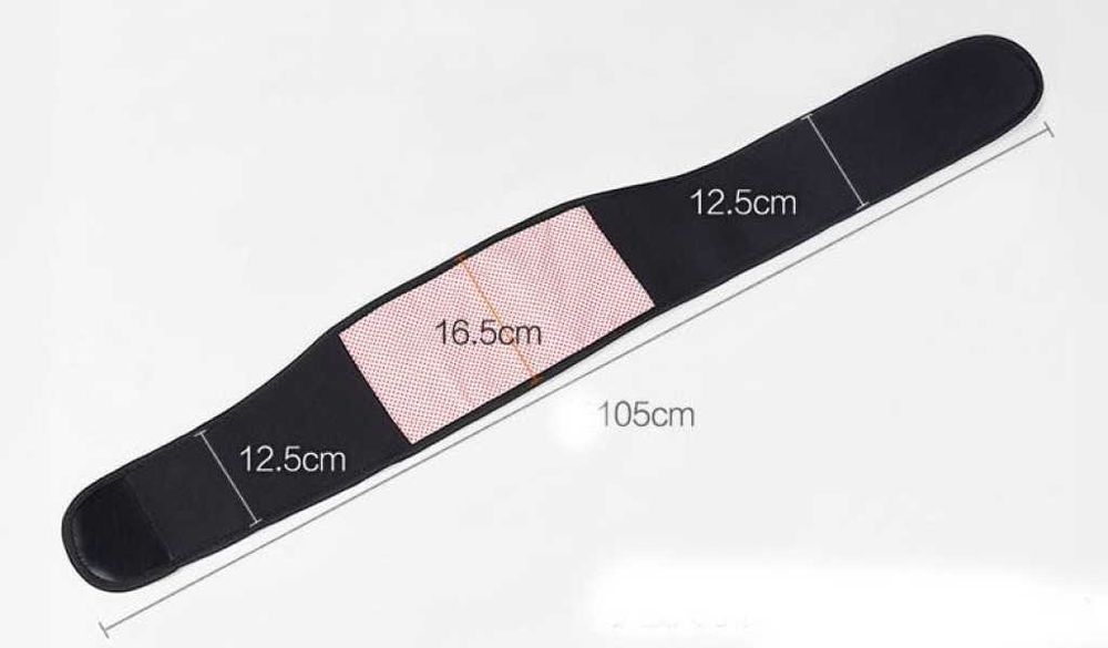 Самозагряващ магнитен турмалинов пояс-колан