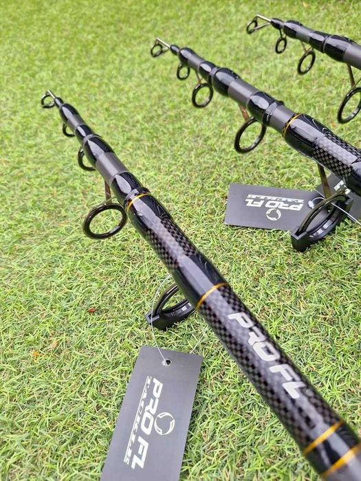 SET 3 Lansete Crap PRO FL AQUA TELECARP 3.9m 3.75 LBS NEW 2024