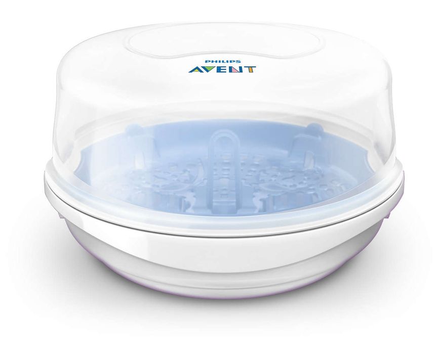 Стерилизатор Philips Avent + подарък ново шише Avent