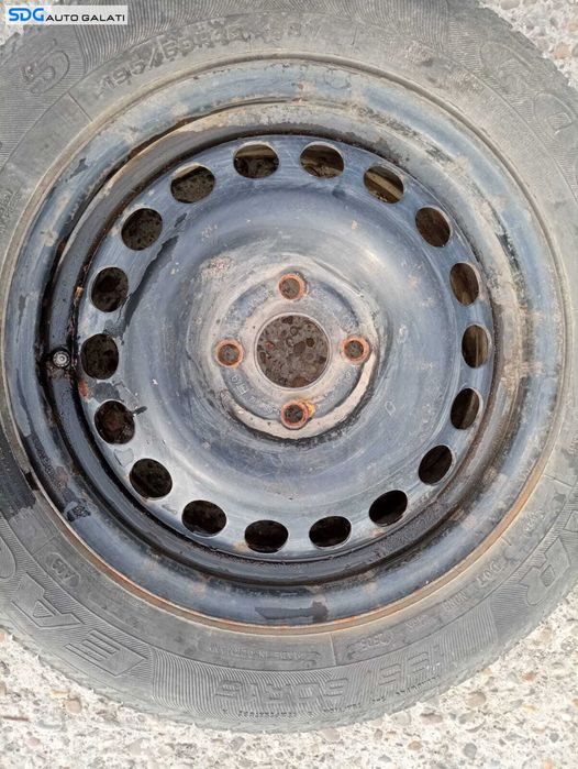 Roata Janta Tabla 195 60 15 R15 6Jx15H2 ET49 Opel Astra G 1998 - 2005 [M6544]