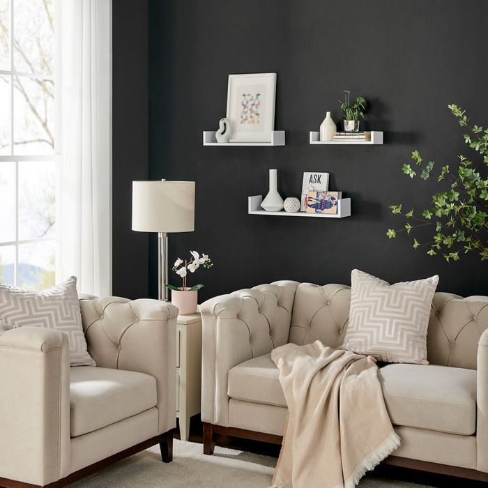 Бели рафтове-3 броя/комплект бели рафтове/П-образни бели рафтове