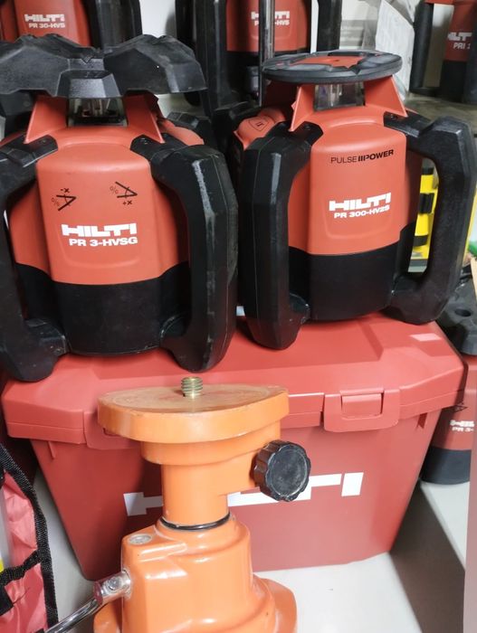 Laser hilti ;pr 30 hvs,pr 3 hvsg,pr 40,pr 2-hs,pr 4.