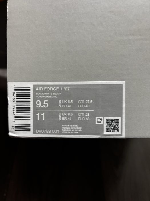 Vând papuci Nike air force 1