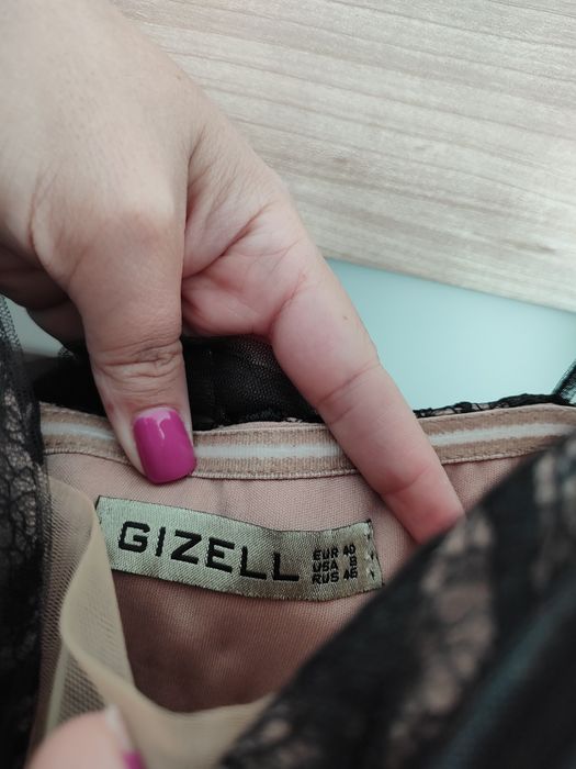 Rochie de nașă Gizell.