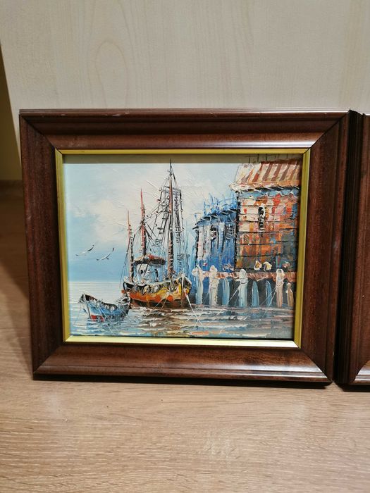 3 бр. картини с маслени бои