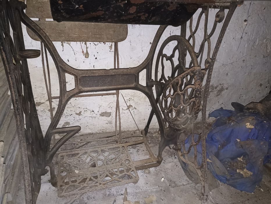 Шивна Машина, Антика, Декор, Крачна Шевна Машина