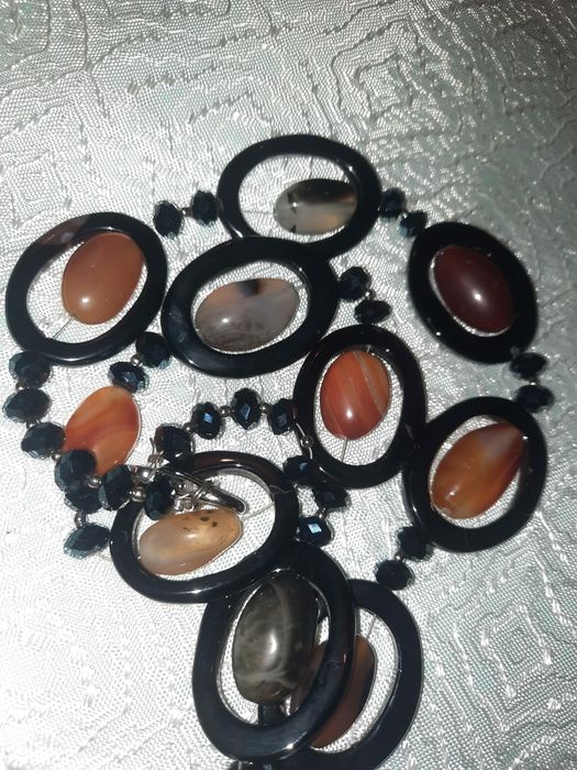 Бусы Агат Хрусталь от 500 тг