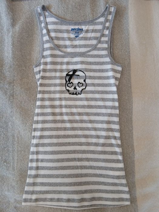 2000s y2k custom потник