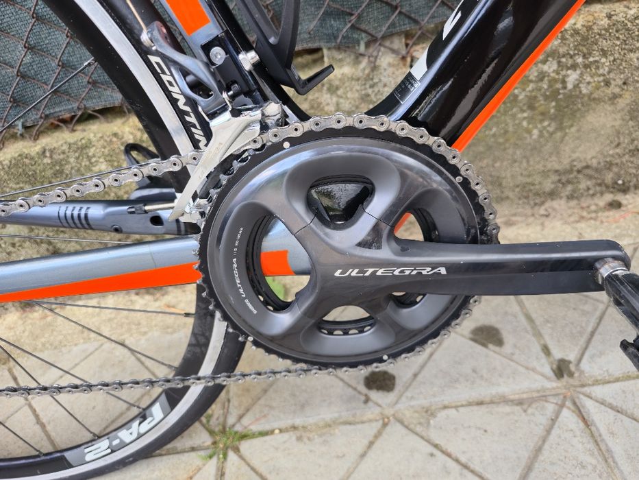 Карбонов Шосеен велосипед Giant Propel L размер 2х11 Ultegra Перфектен