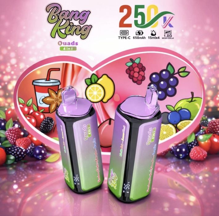 Vape 250.000 | 4 in 1 arome