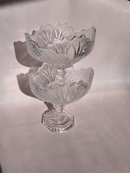 Стеклянные конфетницы, 2шт, б/у