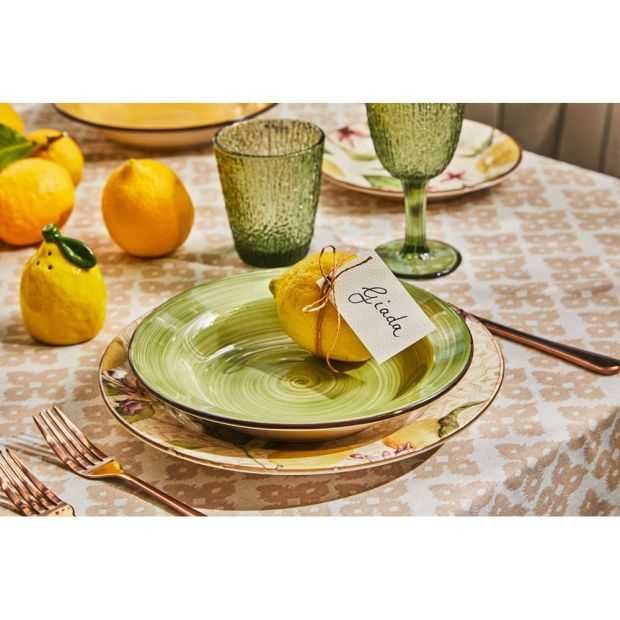 Уникален сервиз за хранене "Лимони"