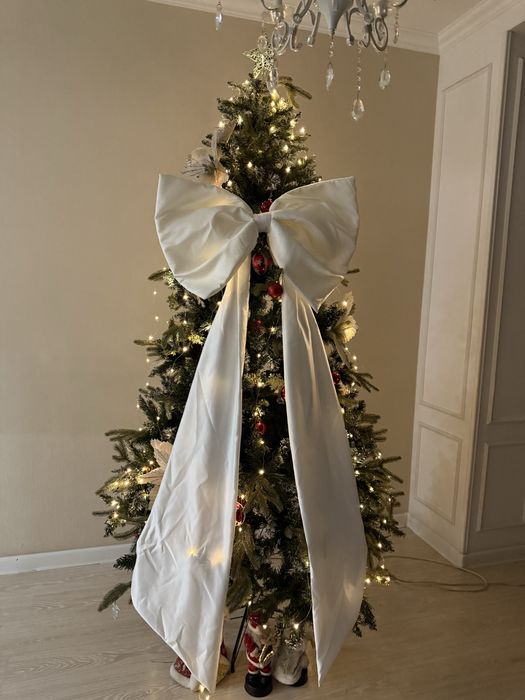 бант для ёлки, бантик для стен