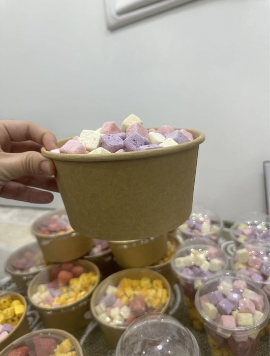 Сублимированные фрукты,мороженое