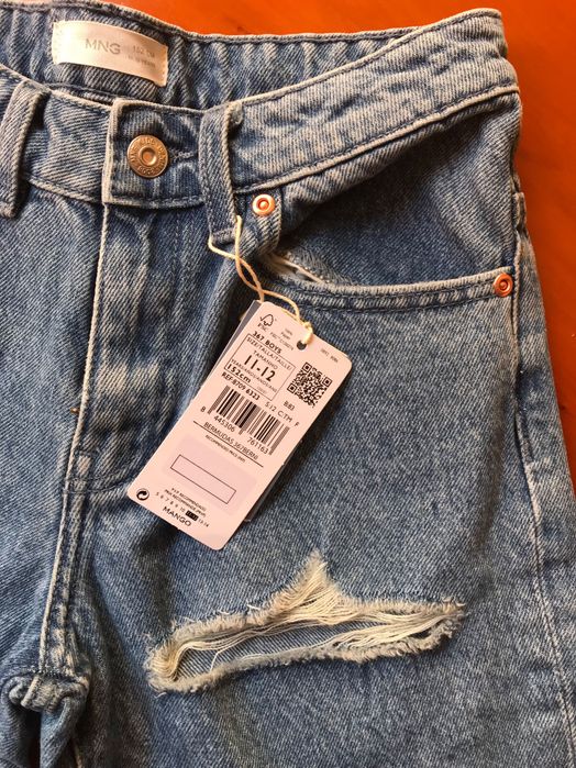 Детски къси дънки размер 152 см