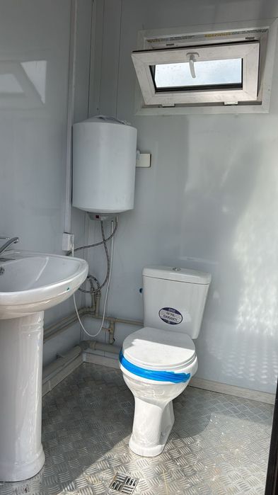 Модульный мини туалет для рабочих/СГУ