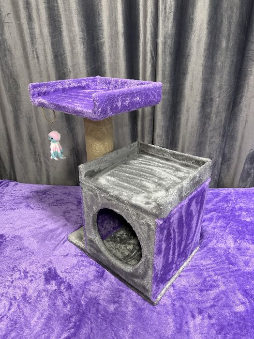 Домик-Когтеточка для кошек [ДОСТАВКА БЕСПЛАТНАЯ]