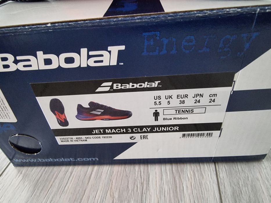 Adidași tenis Babolat 38